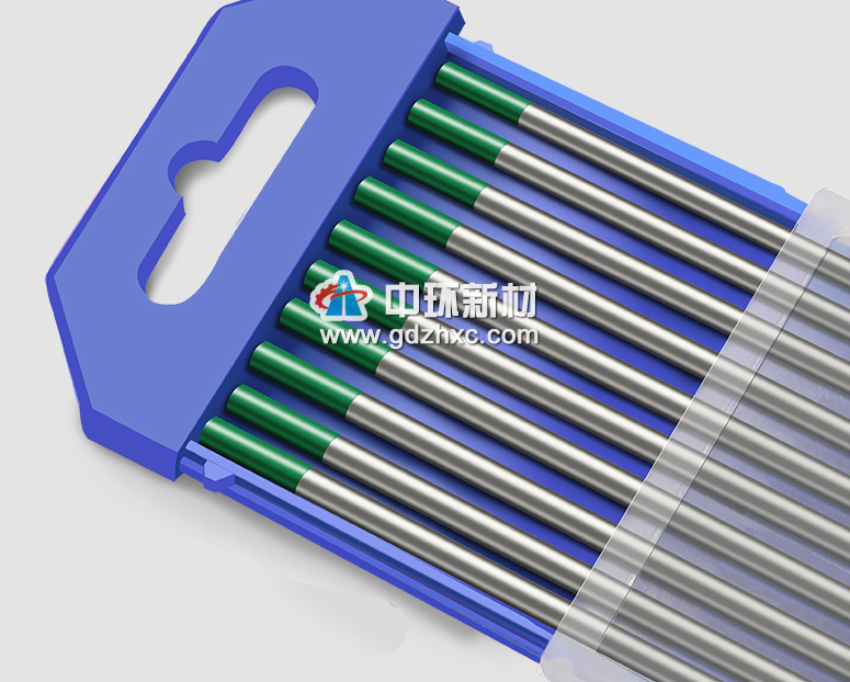 Pure tungsten electrode WP (Green head)